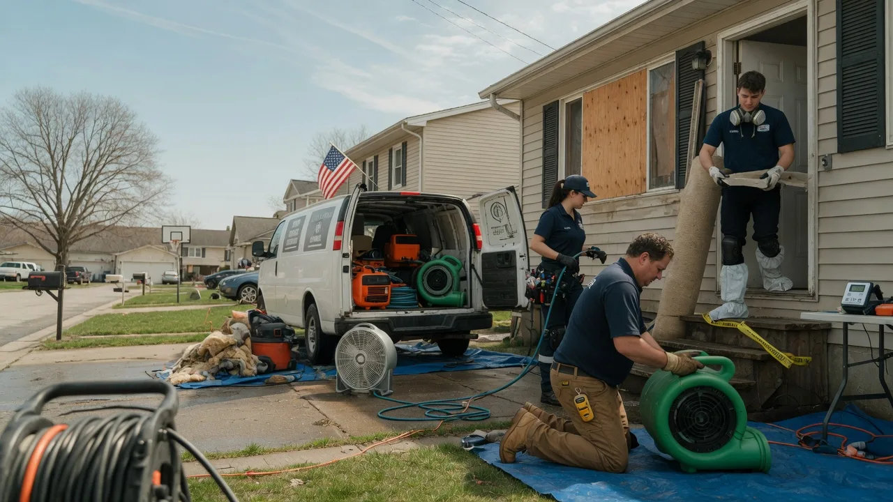Water Damage Restoration in Spring Valley, IL near me